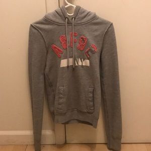 Abercrombie & Fitch Small Gray Hoodie
